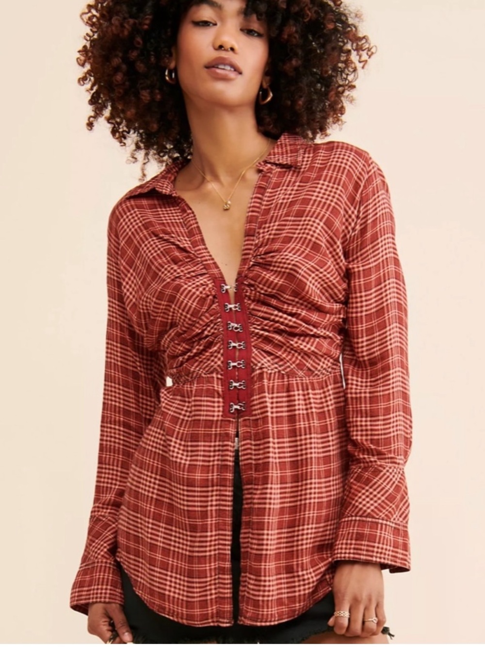 NWT Free People Catalina Remade Shirt
